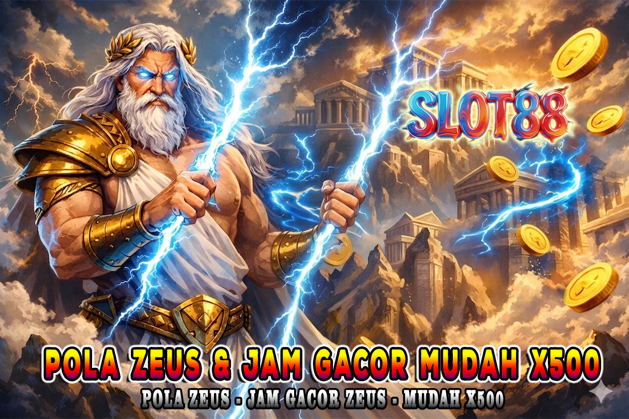 SLOT88-MAX : analisis jam gacor dan pola zeus olympus pemanggil perkalian 500